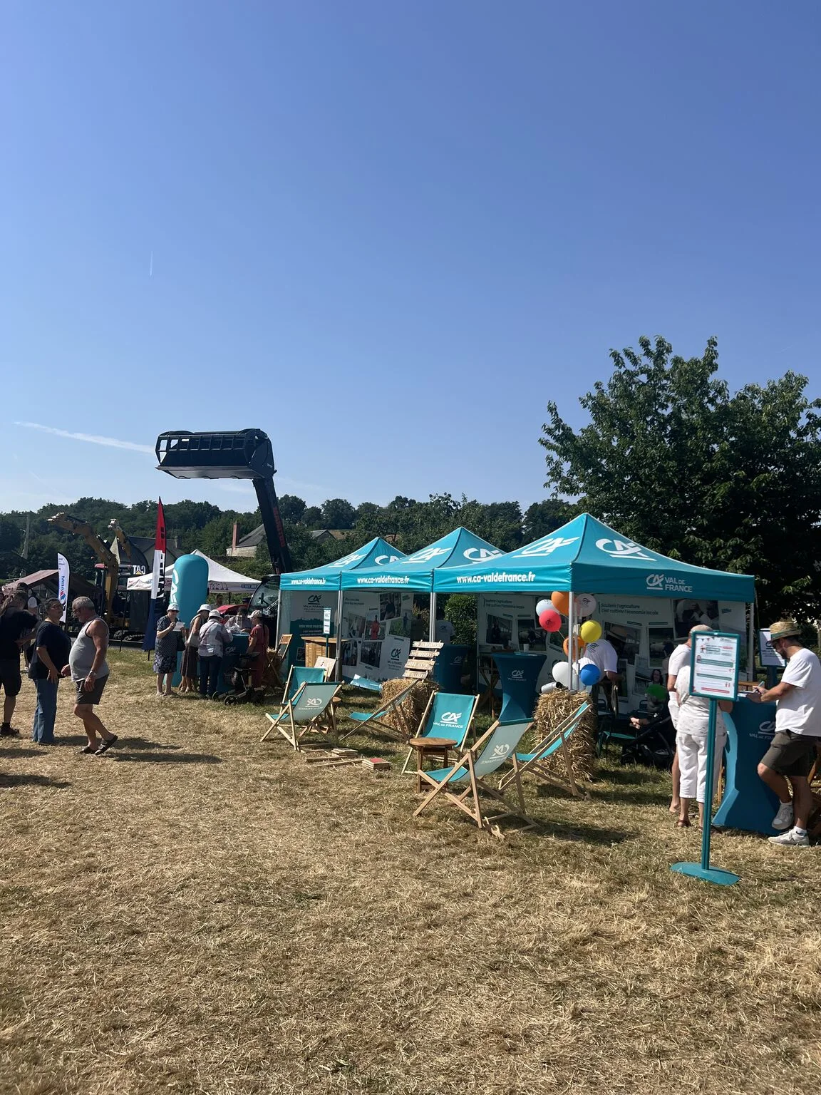 Stands et visiteurs de l’événement professionnel dans le Loir-et-Cher