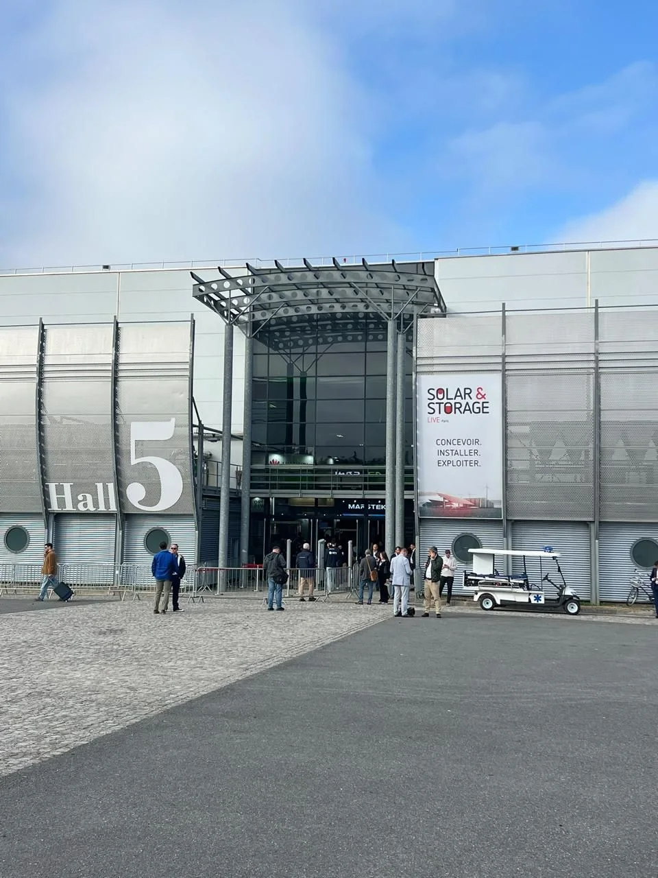 Entrée du salon Solar & Storage Live Paris 2026