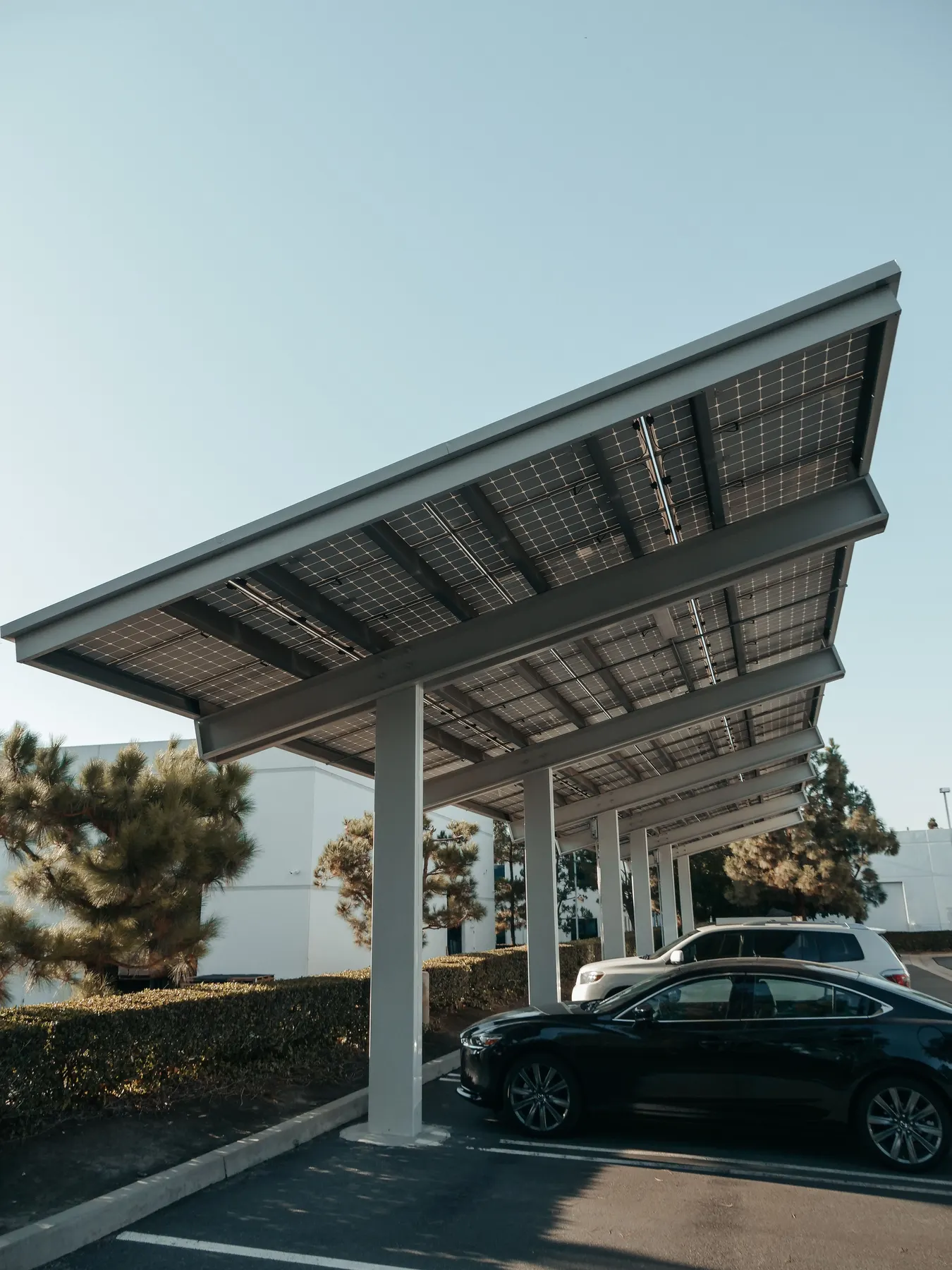 Ombrières photovoltaïques